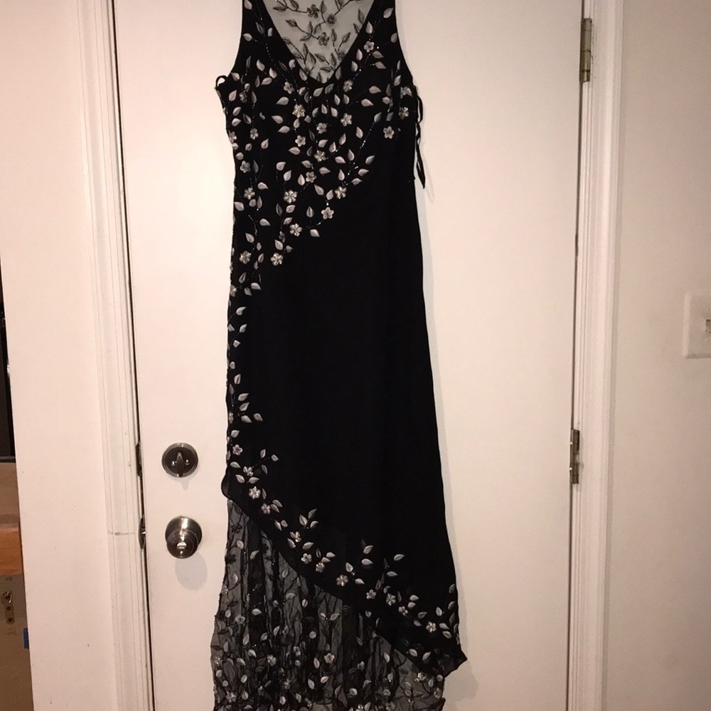 Black Beaded Dress